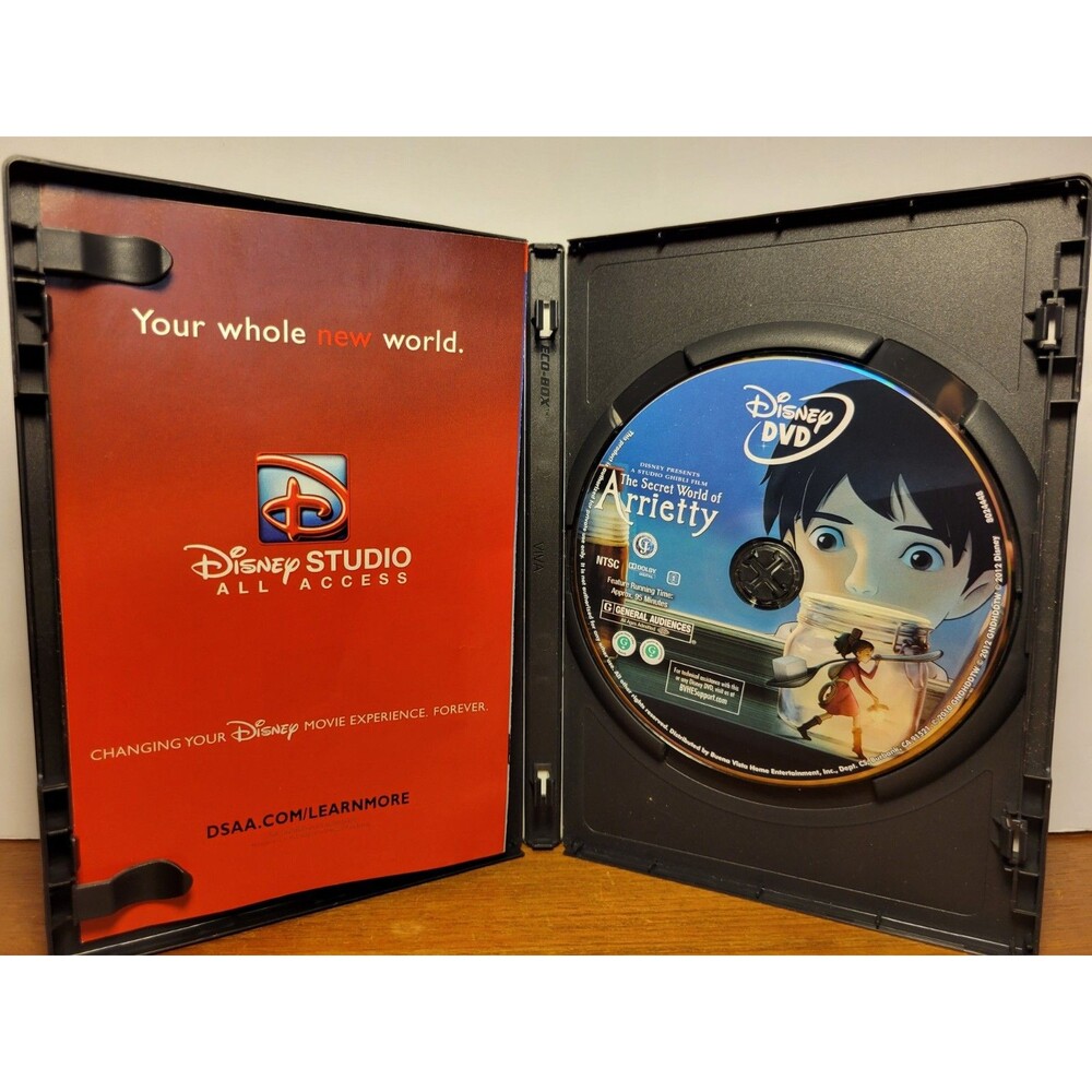 The Secret World of Arrietty (DVD) 2010 Hiromasa Yonebayashi - Studio Ghibli - Picture 6 of 6